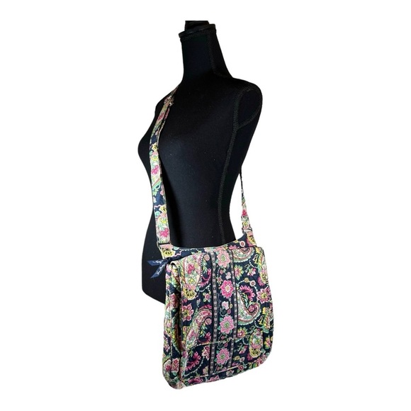 Vera Bradley Crossbody Mailbag in Petal Paisley - Picture 7 of 7